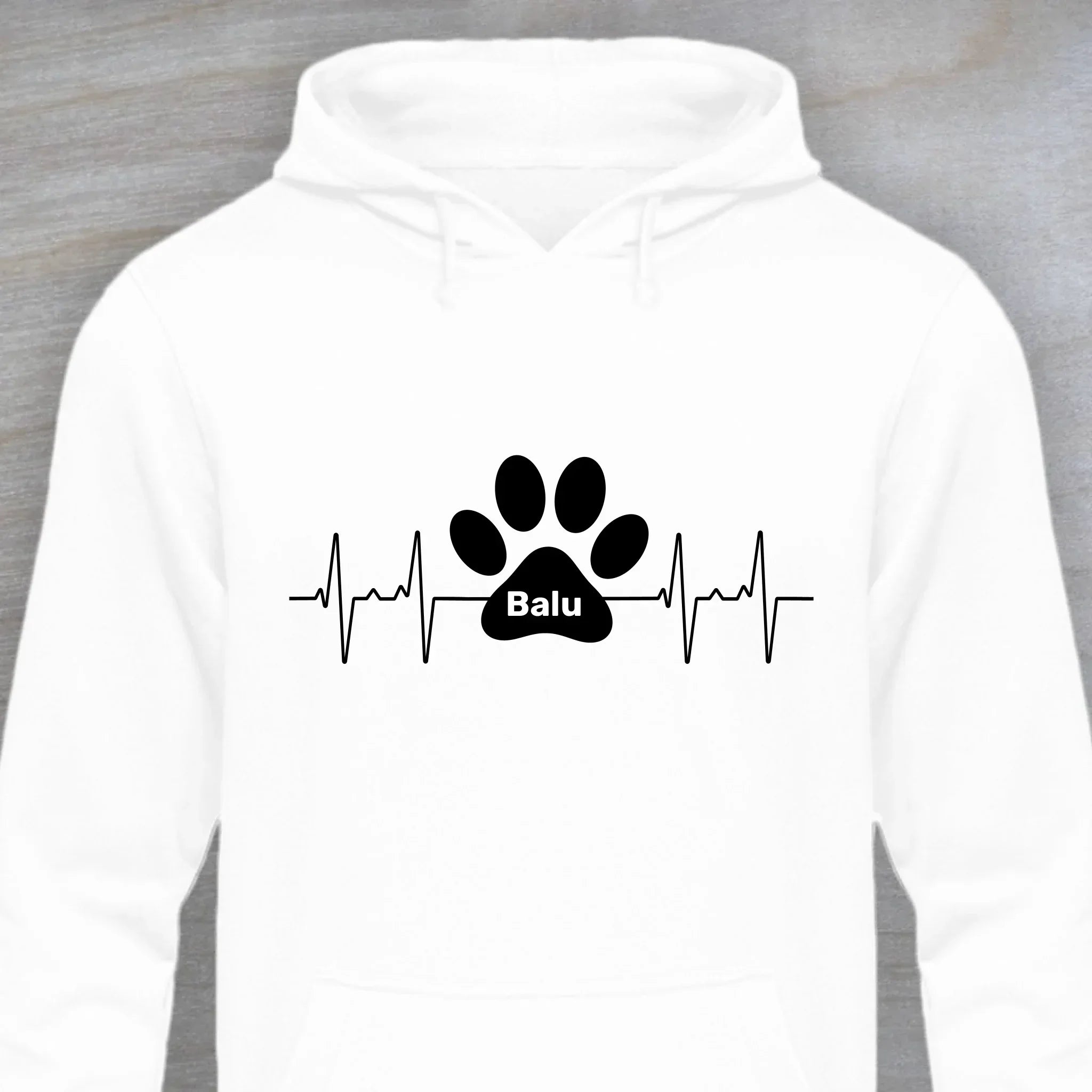 Kapuzenjacke Mit Herz & Pfote Design - Zeige Deine Tierliebe Stylisch