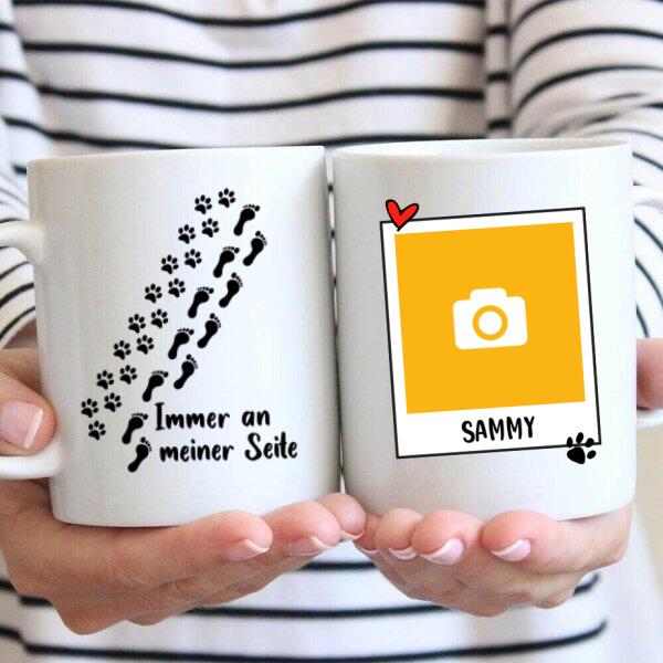 Immer an meiner Seite - Foto Tasse