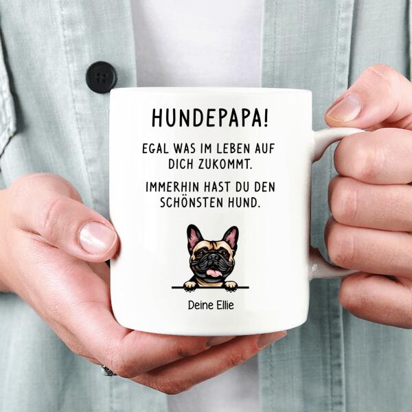 Schönster Hund - Personalisierte Hundetasse