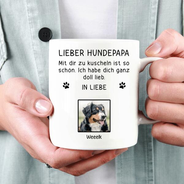 Kuscheln - Tasse mit Foto