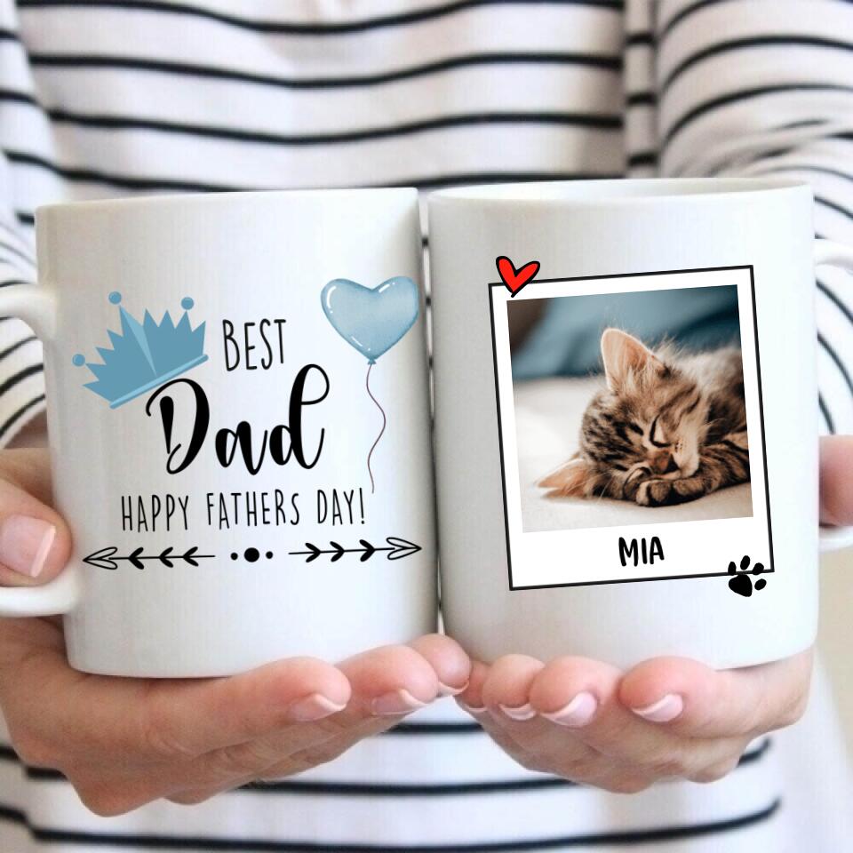 Best Dad - Tasse mit Foto