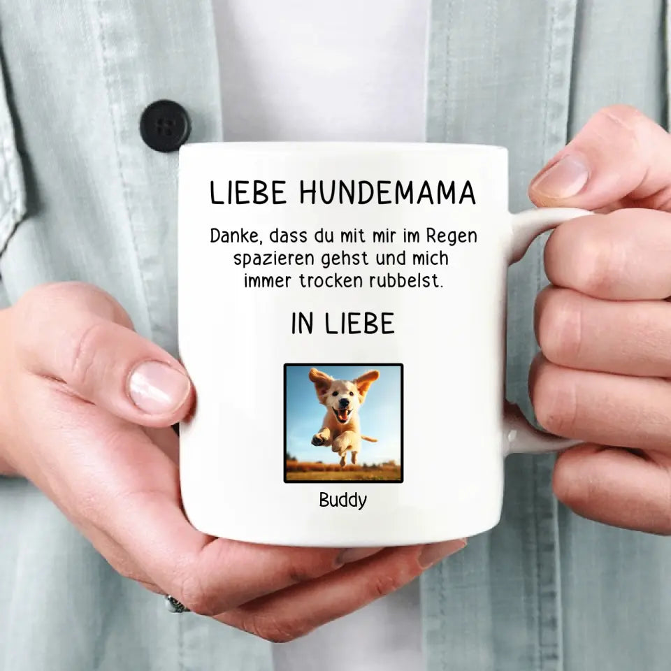 Regen - Personalisierte Tasse mit Foto