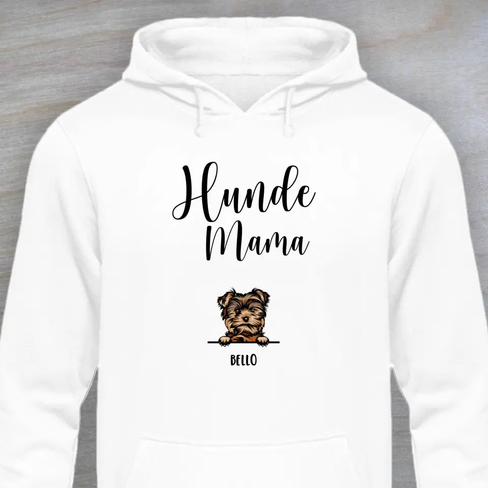 Hundemama / Hundepapa - Hoodie mit Foto