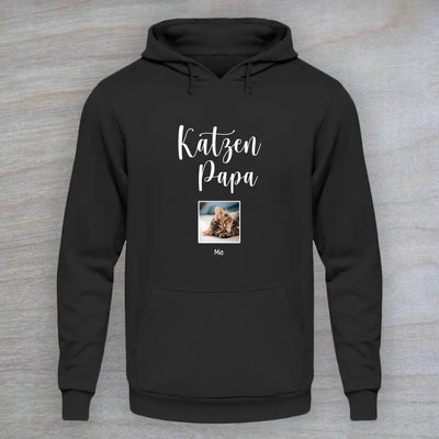 Katzenpapa / Katzenmama - Hoodie mit Foto