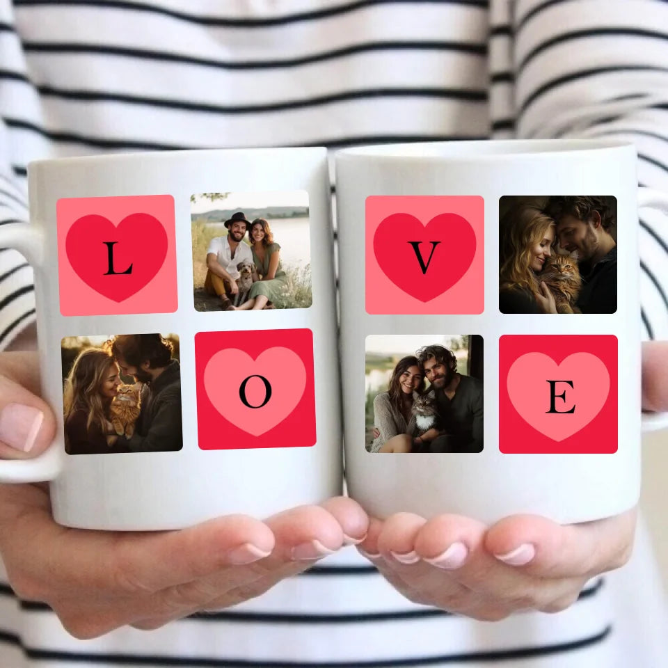 Liebe - Tasse mit Foto