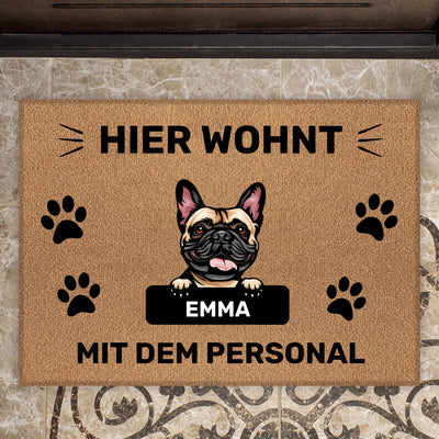 Mockup Fussmatte-mini