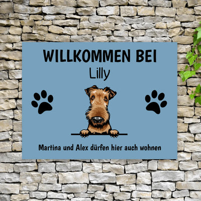 Türschild Mockup