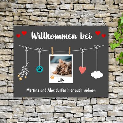 Türschild Mockup