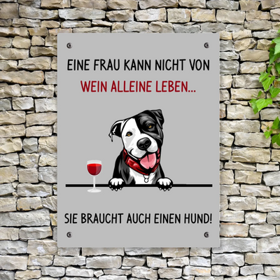 Türschild Mockup Hoch 15x20