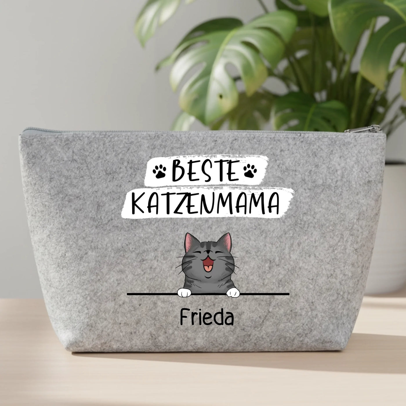 Cosmetic bag mockup