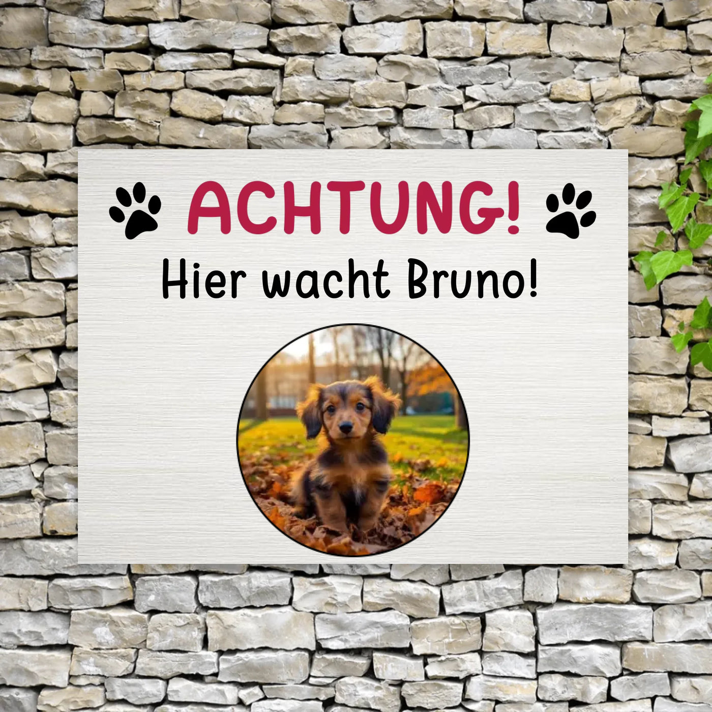 Türschild Mockup