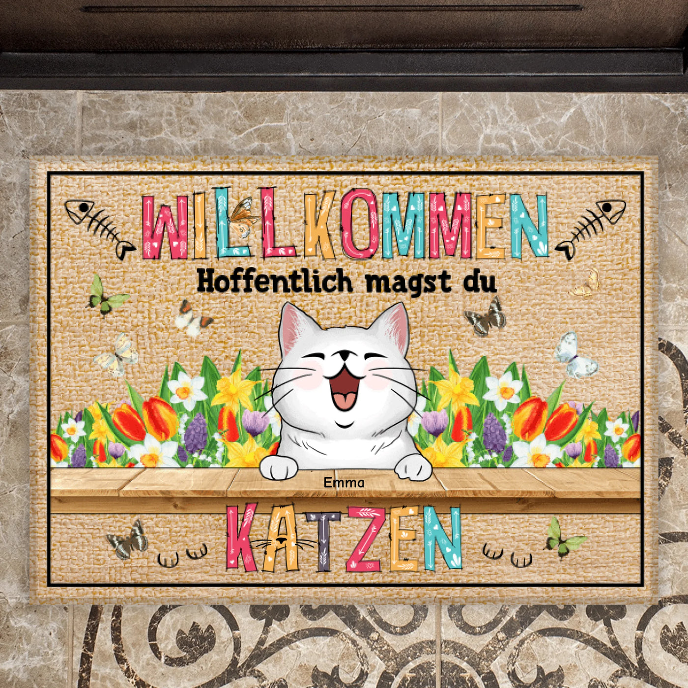 Mockup Fussmatte-mini